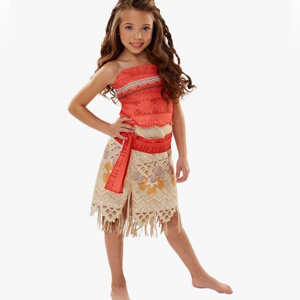 NEW!!! Disney Moana Costume for Girls Matching Set